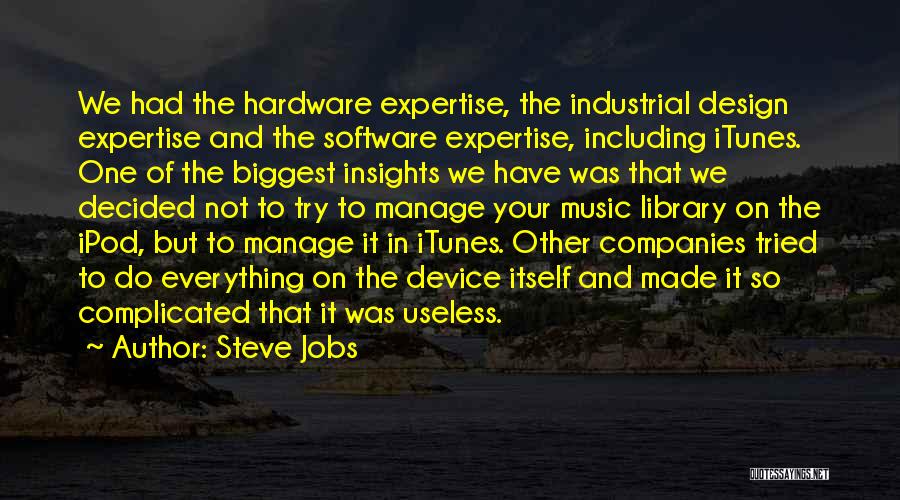 Software Companies Quotes By Steve Jobs