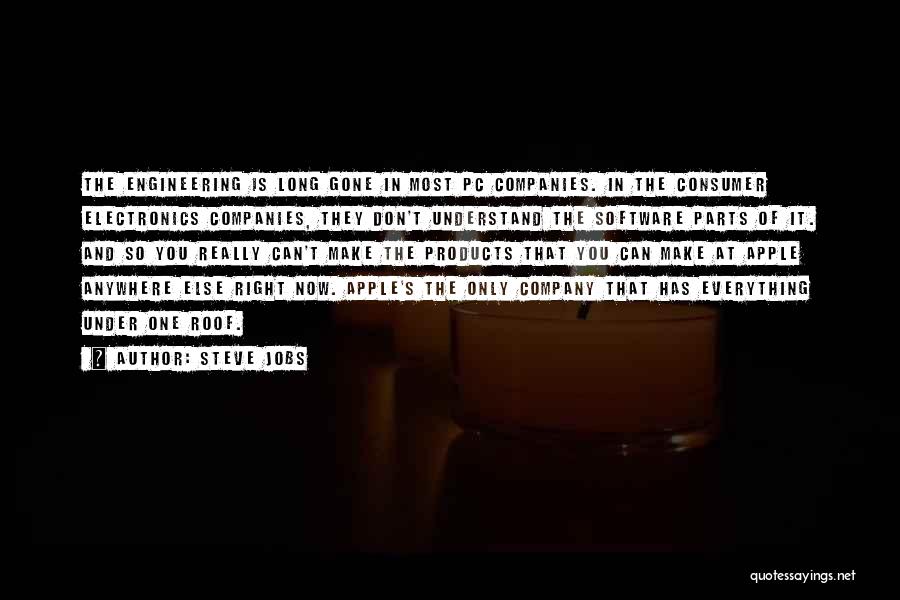 Software Companies Quotes By Steve Jobs