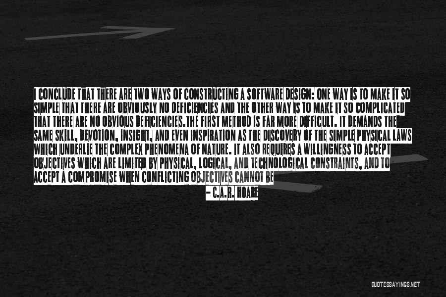 Software Design Quotes By C.A.R. Hoare Software Design Quotes By C.A.R. Hoare