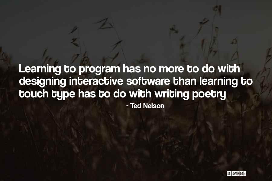 Software Design Quotes By Ted Nelson Software Design Quotes By Ted Nelson