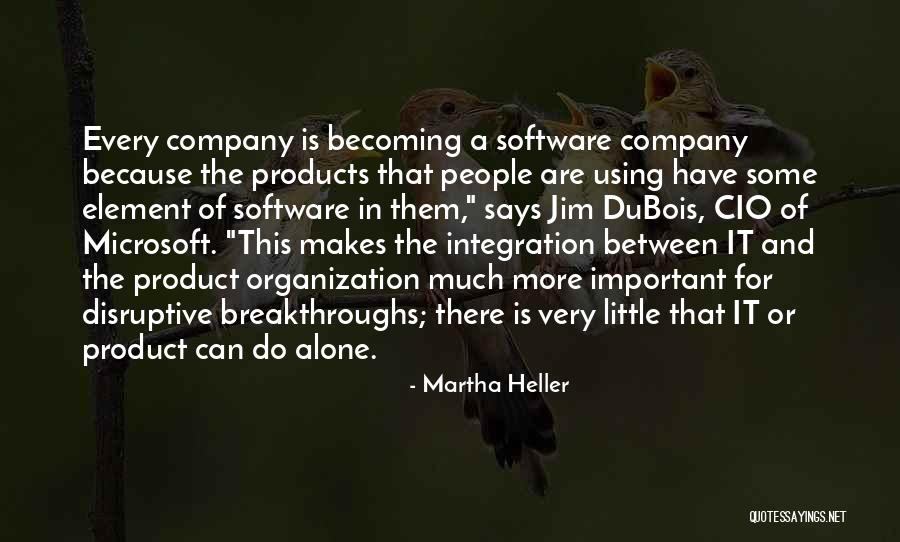 Software Integration Quotes By Martha Heller