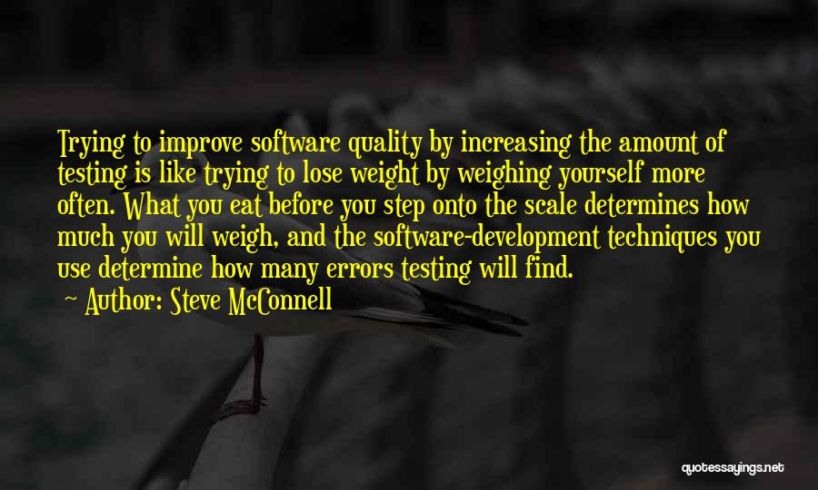 Software Quality Quotes By Steve McConnell