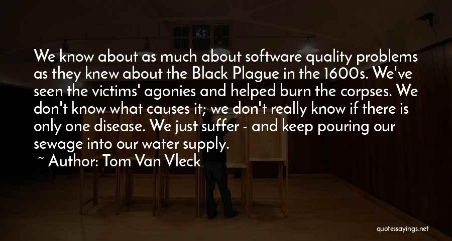 Software Quality Quotes By Tom Van Vleck