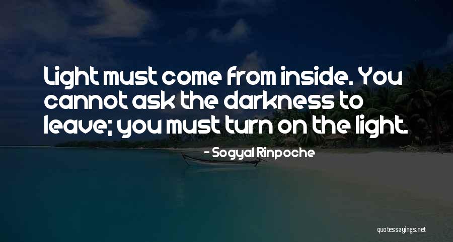 Sogyal Rinpoche Quotes 1486129