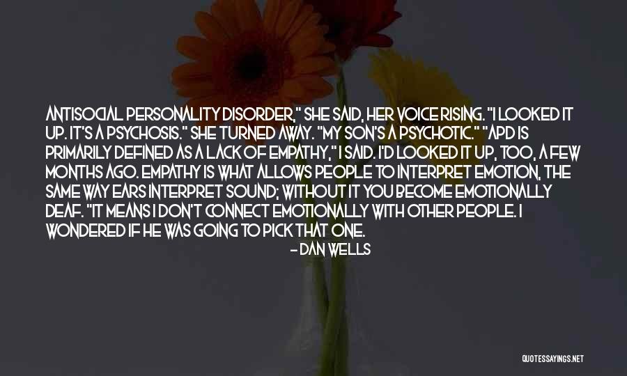 Sohail Quotes By Dan Wells Sohail Quotes By Dan Wells