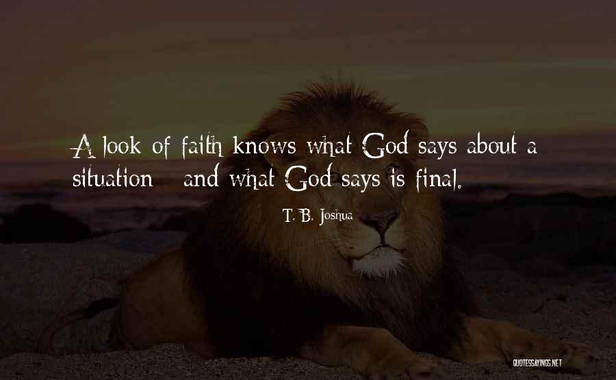 Soi Disant Quotes By T. B. Joshua Soi Disant Quotes By T. B. Joshua
