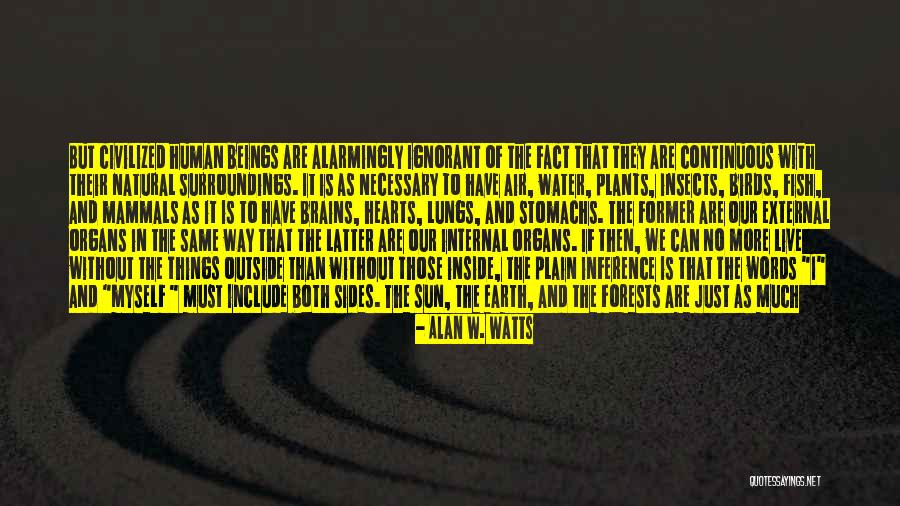 Soil Erosion Quotes By Alan W. Watts Soil Erosion Quotes By Alan W. Watts