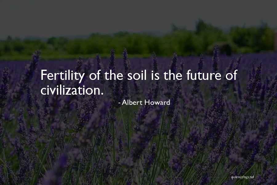 Soil Fertility Quotes By Albert Howard