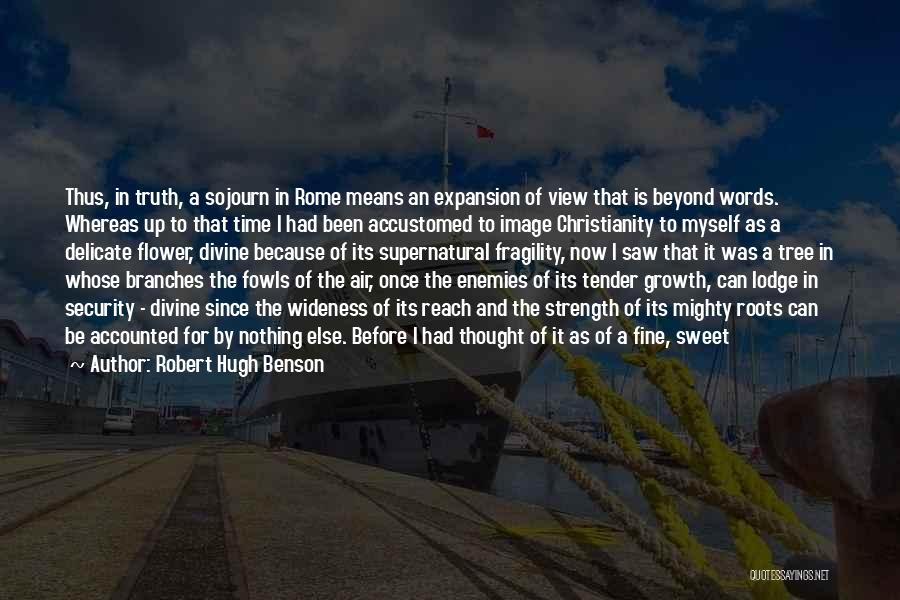 Sojourn Quotes By Robert Hugh Benson