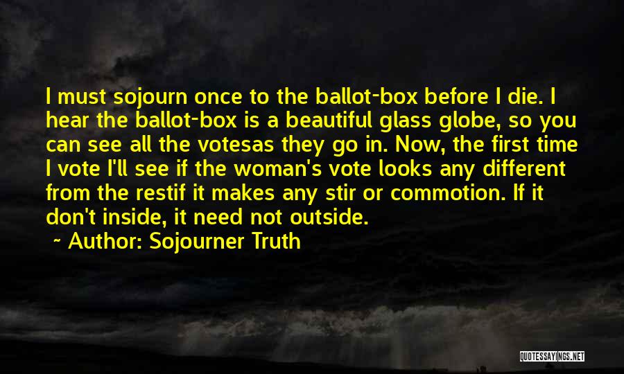 Sojourn Quotes By Sojourner Truth
