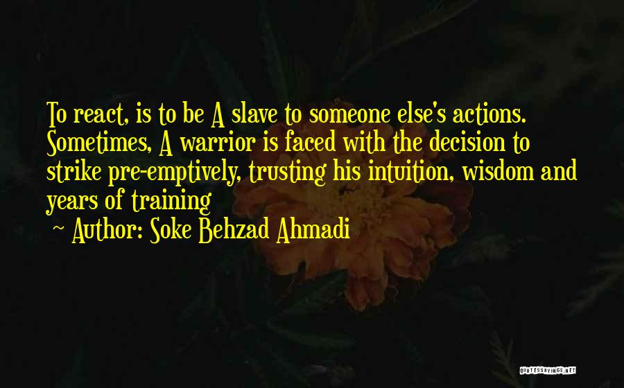 Soke Behzad Ahmadi Quotes 1913309