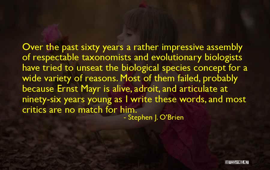 Sokec Lapanice Quotes By Stephen J. O'Brien Sokec Lapanice Quotes By Stephen J. O'Brien