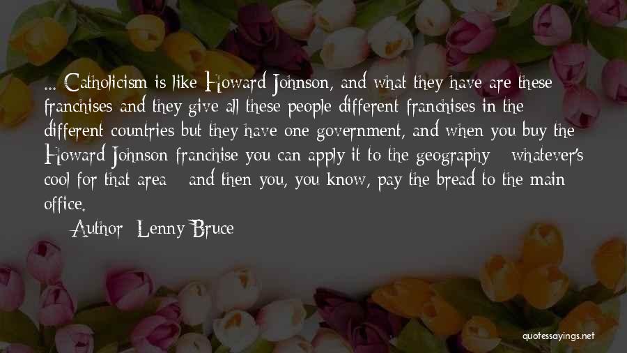 Sokhela Case Quotes By Lenny Bruce
