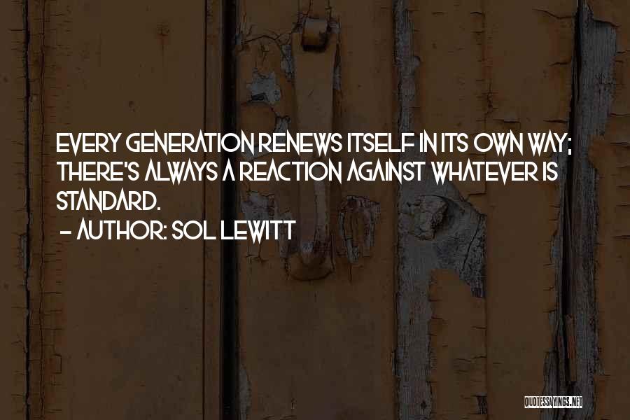 Sol LeWitt Quotes 1489032
