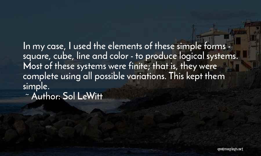 Sol LeWitt Quotes 235726