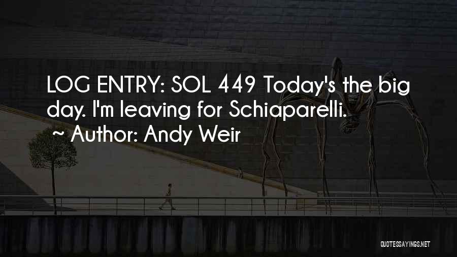 Sol Quotes By Andy Weir