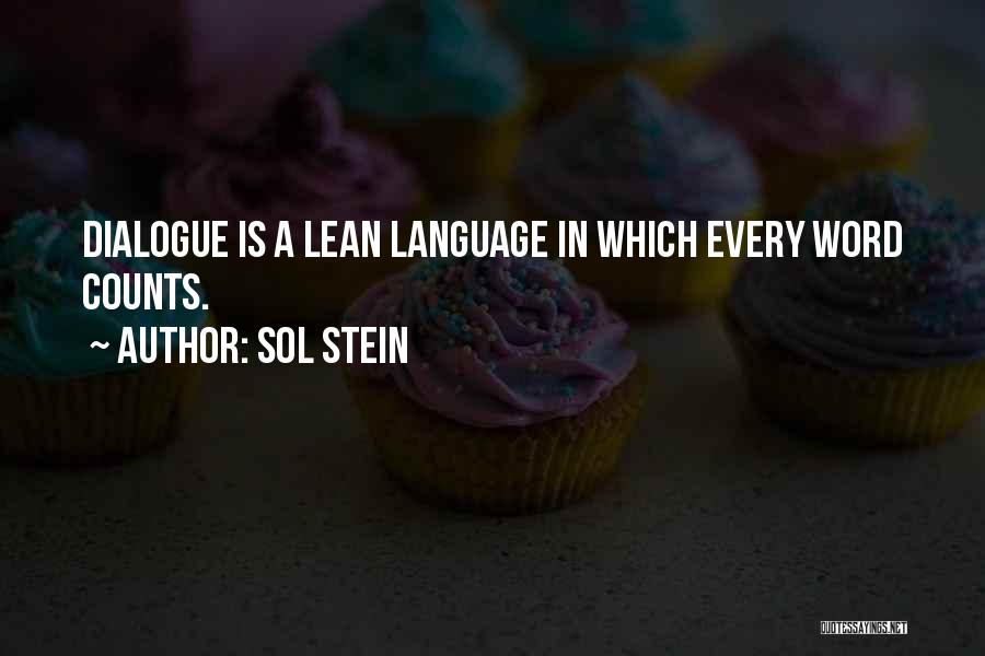 Sol Stein Quotes 611807