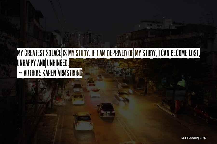 Solace Quotes By Karen Armstrong