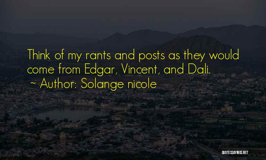 Solange Nicole Quotes 1674614