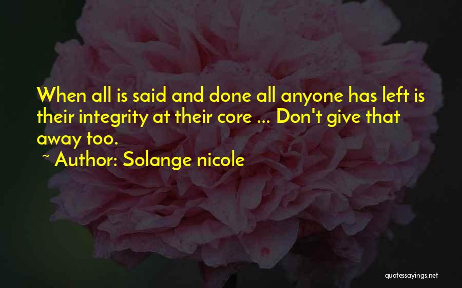 Solange Nicole Quotes 1698722