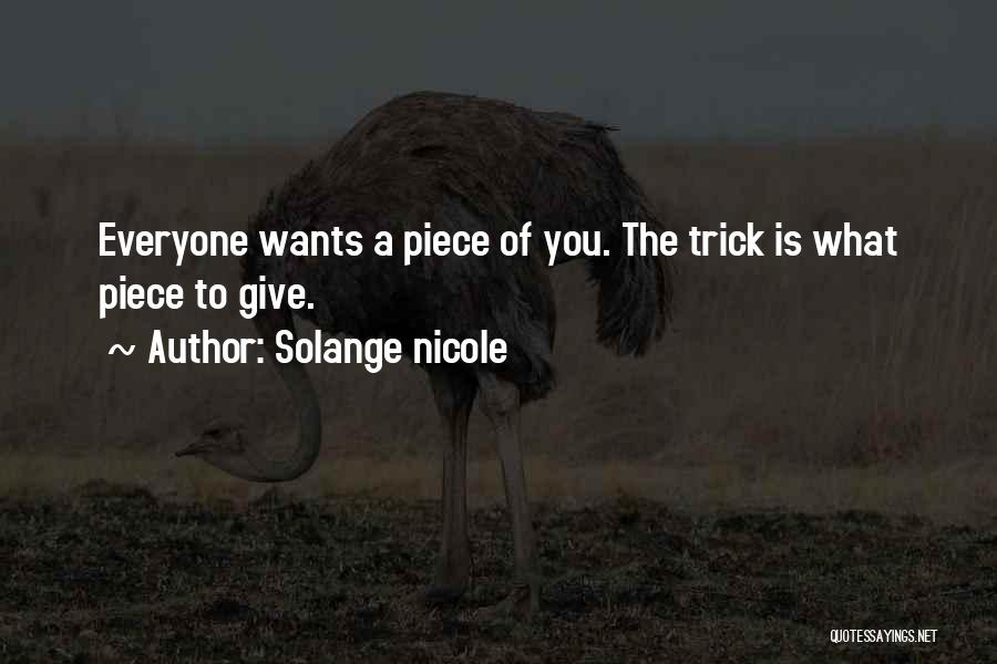 Solange Nicole Quotes 367781