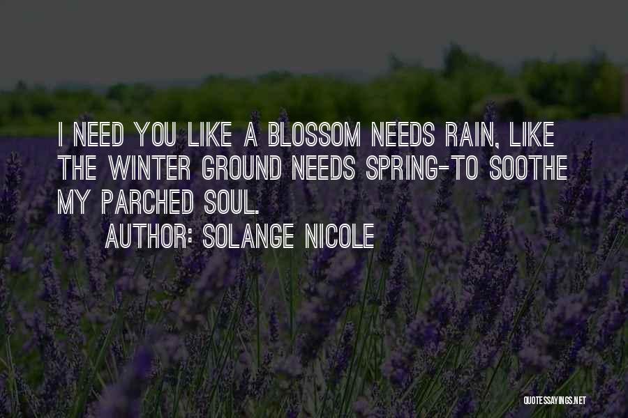 Solange Nicole Quotes 642495