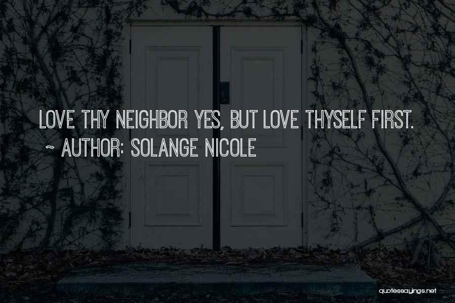 Solange Nicole Quotes 995285