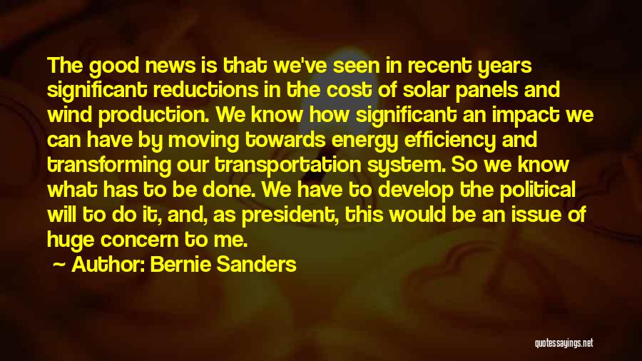 Solar Panels Quotes By Bernie Sanders