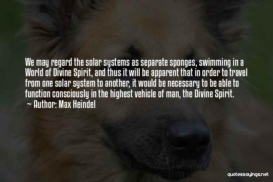 Solar Quotes By Max Heindel