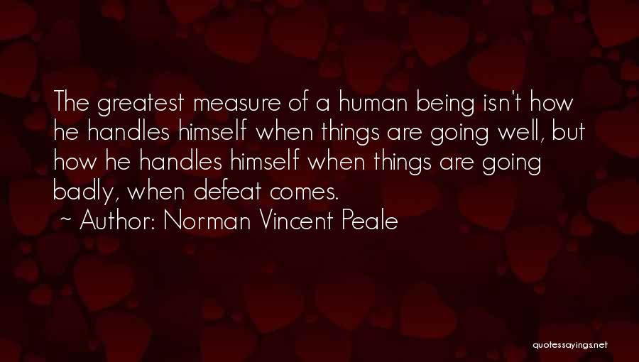 Solas Or Peace Quotes By Norman Vincent Peale
