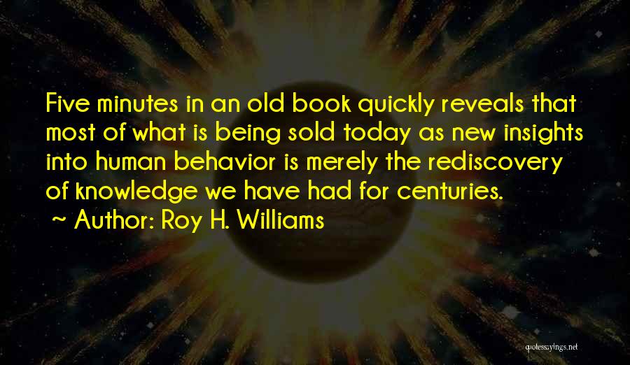 Sold Book Quotes By Roy H. Williams