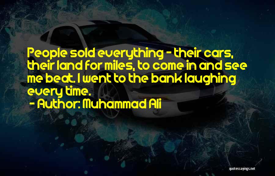 Sold Car Quotes By Muhammad Ali