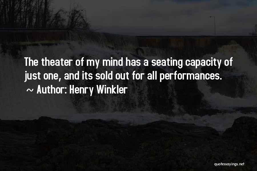 Sold Out Quotes By Henry Winkler