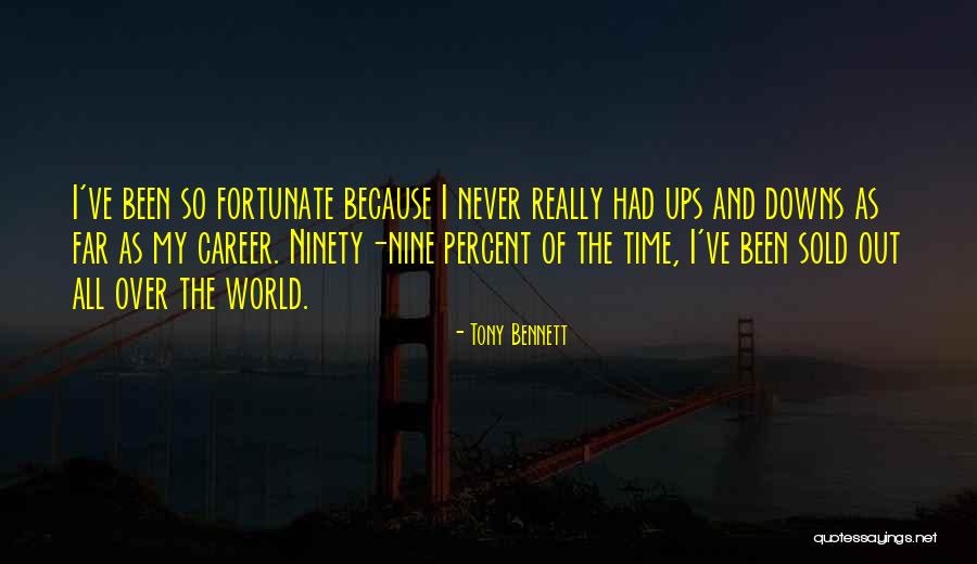 Sold Out Quotes By Tony Bennett