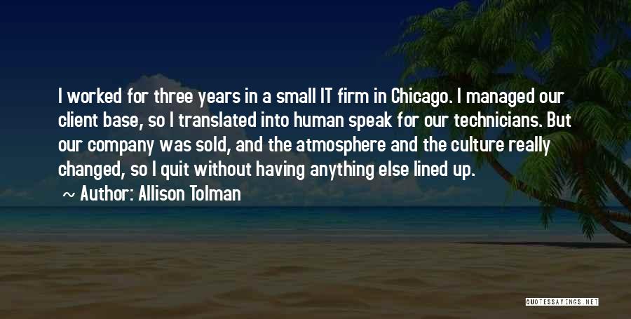 Sold Quotes By Allison Tolman