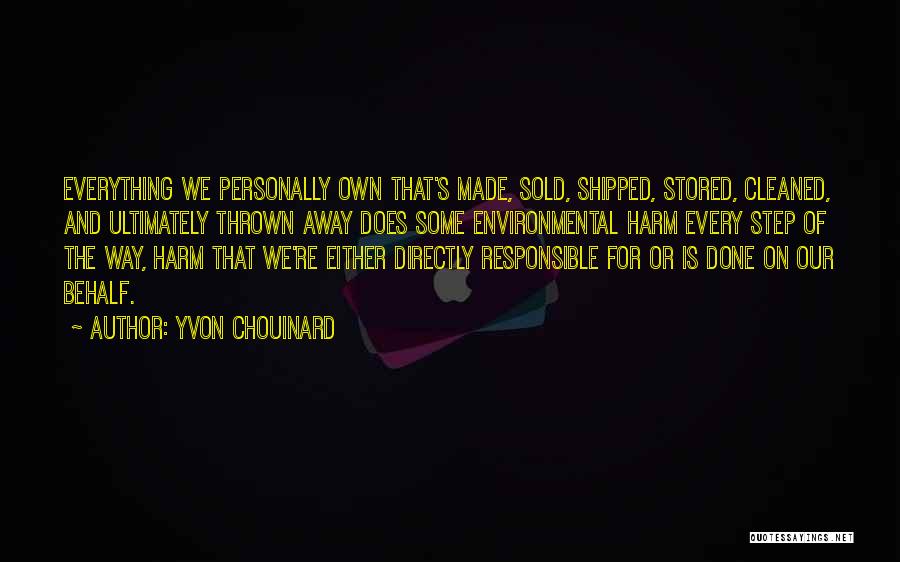 Sold Quotes By Yvon Chouinard