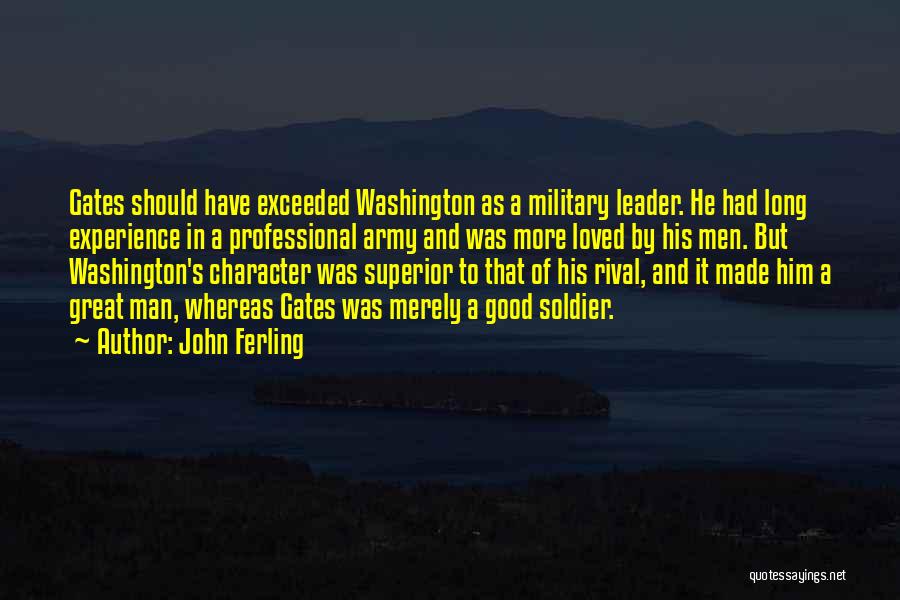 Soldier Great War Quotes By John Ferling