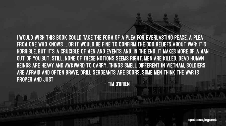 Soldier Killed Quotes By Tim O'Brien