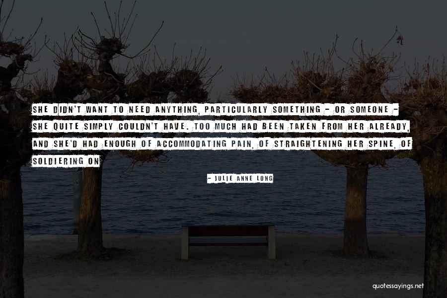 Soldiering Quotes By Julie Anne Long Soldiering Quotes By Julie Anne Long