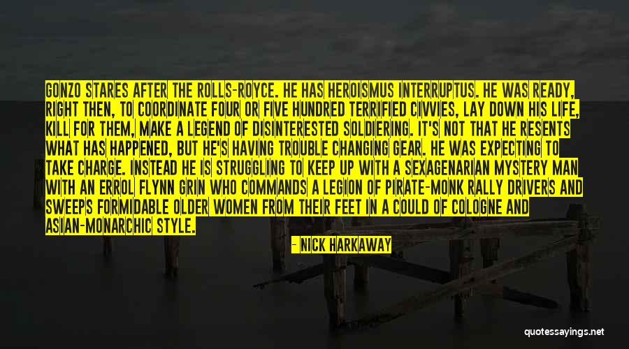 Soldiering Quotes By Nick Harkaway Soldiering Quotes By Nick Harkaway