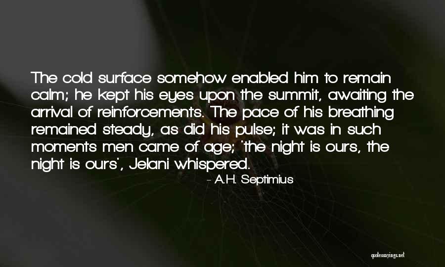 Soldiers Bravery Quotes By A.H. Septimius Soldiers Bravery Quotes By A.H. Septimius