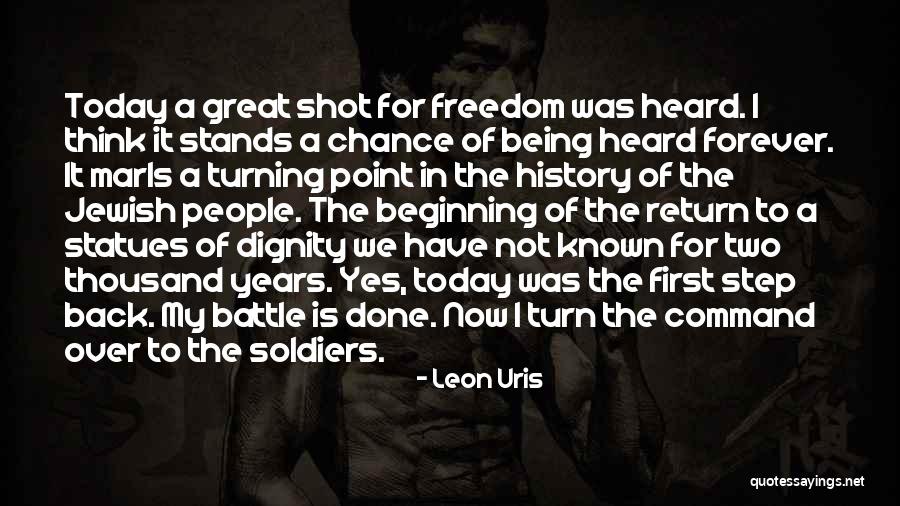 Soldiers Bravery Quotes By Leon Uris Soldiers Bravery Quotes By Leon Uris