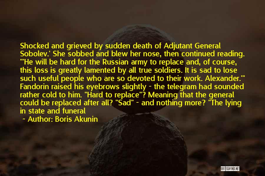Soldiers Death Quotes By Boris Akunin