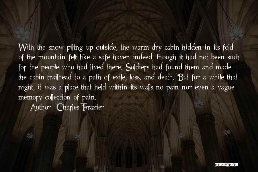 Soldiers Death Quotes By Charles Frazier