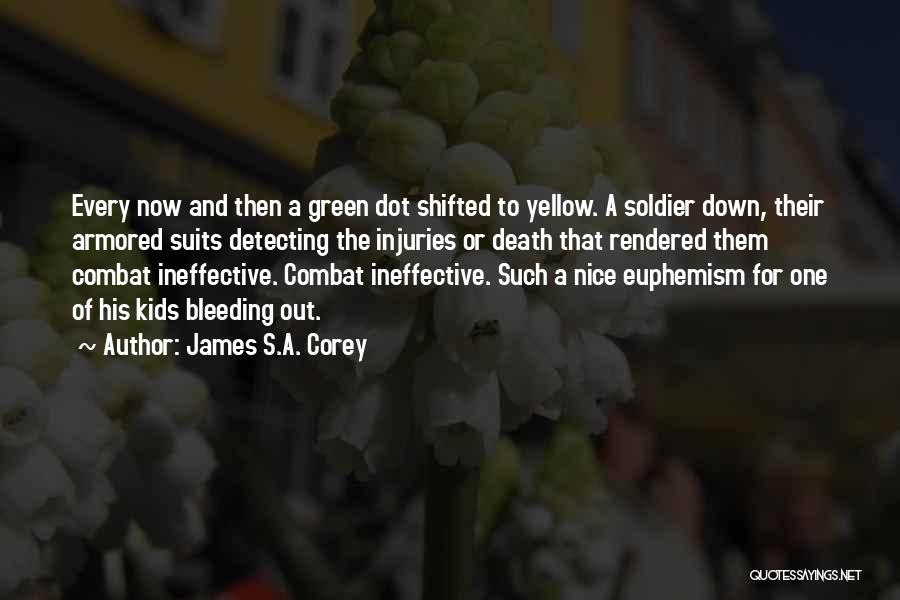 Soldiers Death Quotes By James S.A. Corey