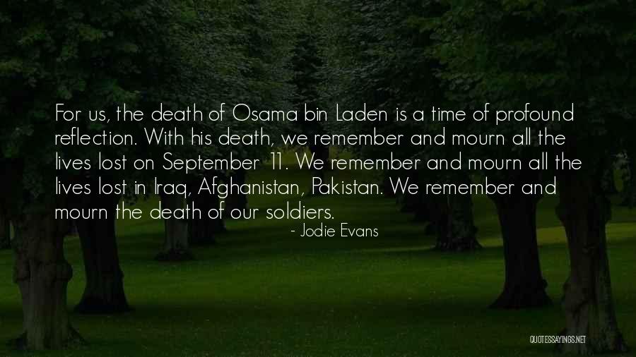 Soldiers Death Quotes By Jodie Evans