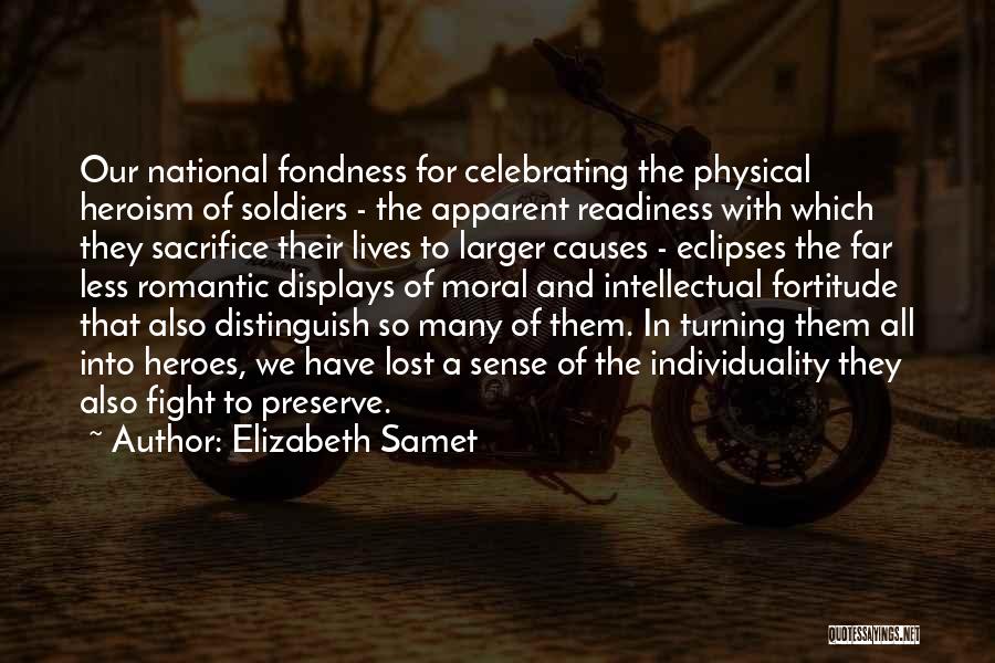 Soldiers Fighting Quotes By Elizabeth Samet