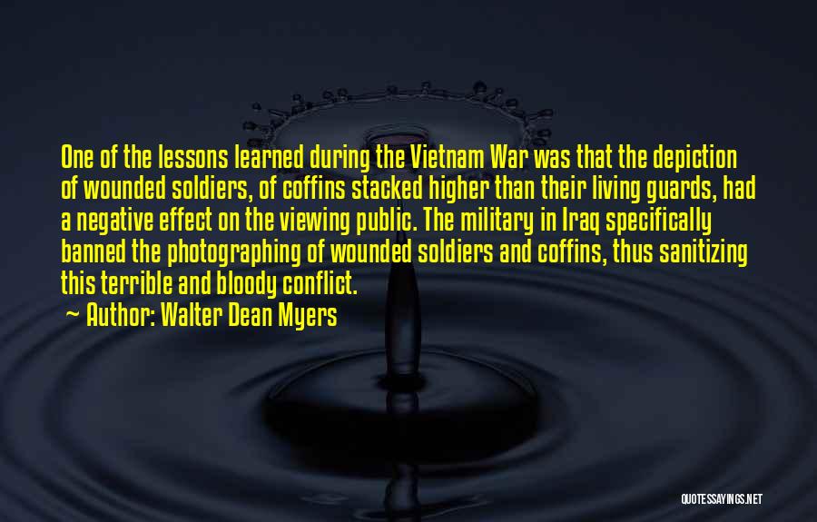 Soldiers Vietnam War Quotes By Walter Dean Myers