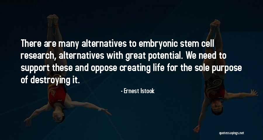 Sole Purpose Of Life Quotes By Ernest Istook Sole Purpose Of Life Quotes By Ernest Istook