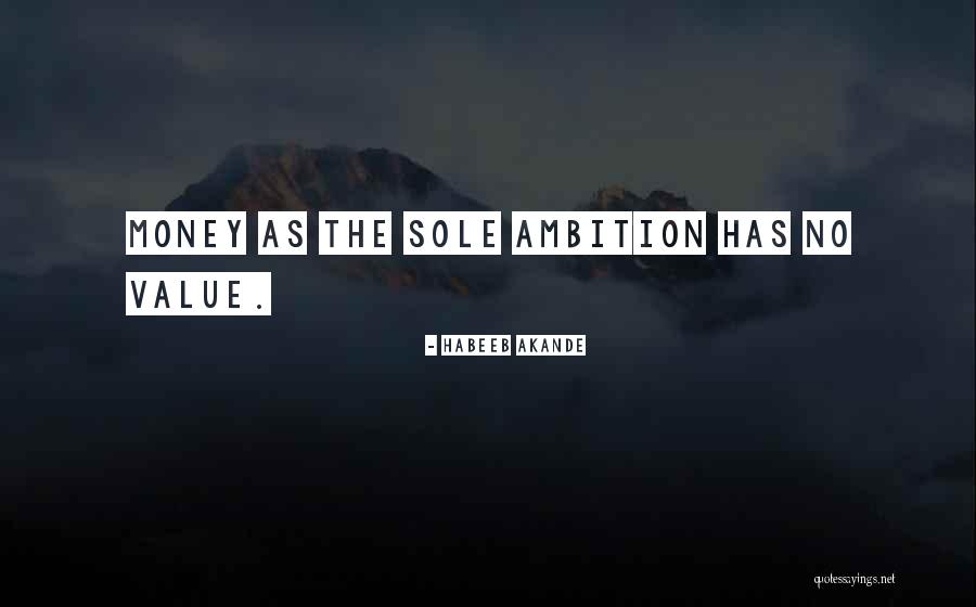 Sole Purpose Of Life Quotes By Habeeb Akande